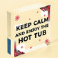 Funny Hot Tub Sign Hanging Garden Shed Summerhouse Decking Shed Sign Family Gift