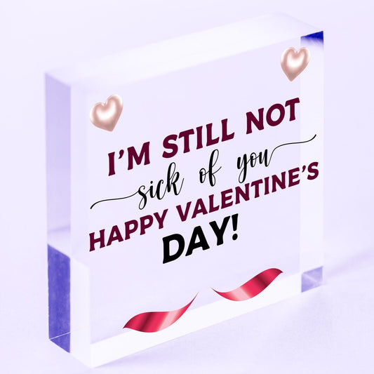 Funny Valentines Day Rude Block For Him Her Novelty For Boyfriend Girlfriend