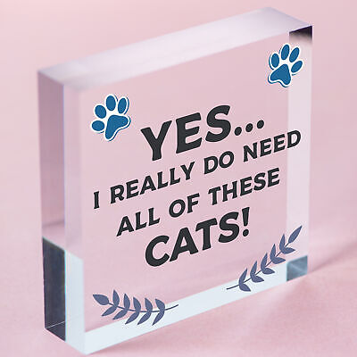 Cat Signs For Home Funny Cat Gift Home Wall Plaque Pet Animal Cat Lover Gifts