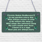 Robin Redbreast Memorial Bereavement Plaque Garden Grave Sign Xmas Family Gift