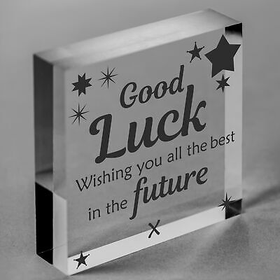 Colleague Leaving Job Goodbye Wood Heart Gift Teacher Childminder Good Luck