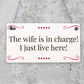 Love Wife Funny Drink Wooden Man Cave Alcohol Hanging Plaque Home Bar Gift Sign