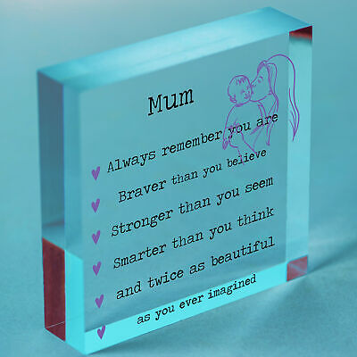 Braver Stronger Beautiful Gifts For Mum Mothers Day Gifts From Daughter