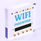 Wifi Password Chalkboard New Home Friend Gift Hanging Plaque House Warming Sign