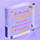 Childminder Leaving Gift Wood Heart Thank You Gift For Babysitter School Nursery