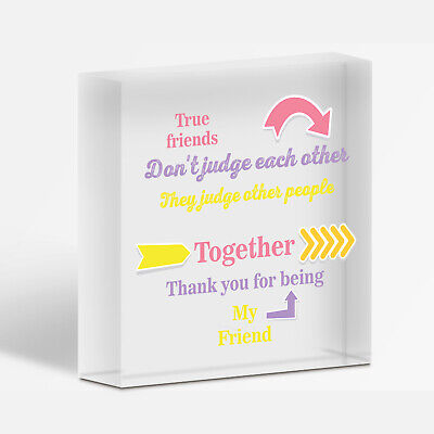 Birthday Friend Gifts Heart Special Friendship Plaque Card Best Friend Present