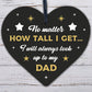 Daddy Dad Birthday Gifts From Daughter And Son Christmas Gifts For Men Wood Sign