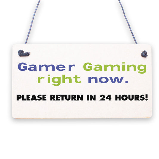 Gaming Zone Plaque For Boys Bedroom Man Cave Gaming Gamer Accessories