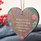 THANK YOU Gift For Best Friend Wooden Heart Christmas Birthday Keepsakes