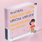 Teacher Gifts Engraved Wooden Plaque Thank You Gift For Teacher Leaving School