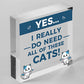 Cat Signs For Home Funny Cat Gift Home Wall Plaque Pet Animal Cat Lover Gifts