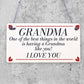 Thank You Gift Wooden Flower Grandma Birthday Christmas Gift From Grandchildren