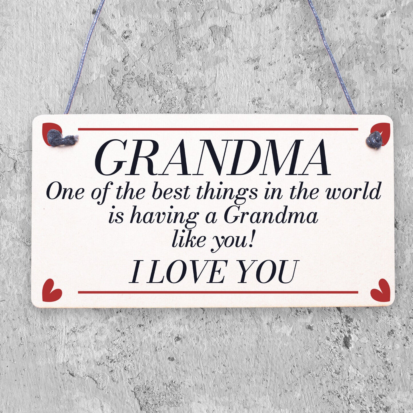 Thank You Gift Wooden Flower Grandma Birthday Christmas Gift From Grandchildren