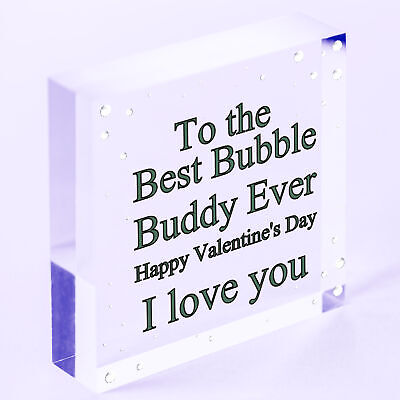 Best Bubble Buddy Funny Valentines Gift For Boyfriend Girlfriend Husband Wife