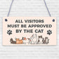 Cat Sign For Home Funny Hanging Plaque Cat Sign For Home Funny Pet Sign Gift