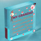 Memorial Gift For Grandad Acrylic Heart Christmas Memorial Decoration Gifts