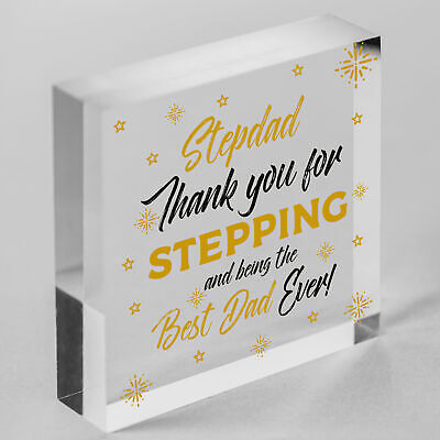 Step Dad Gift Thank You Gift From Daughter Son Fathers Day Birthday Gift For Him