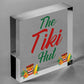 Tiki Hut Hanging Home Bar Pub Kitchen Plaque Alcohol Cocktails Sign Friend Gift