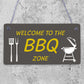 Funny BBQ Sign Barbecue Sign Welcome Sign Garden Summerhouse Outdoor Sign