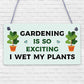 Funny Hanging Garden Sign For Summerhouse Shed Family Gift New Home Gift