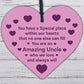 Amazing Uncle Gifts For Birthday Wooden Heart Sign Thank You Gifts For Uncle