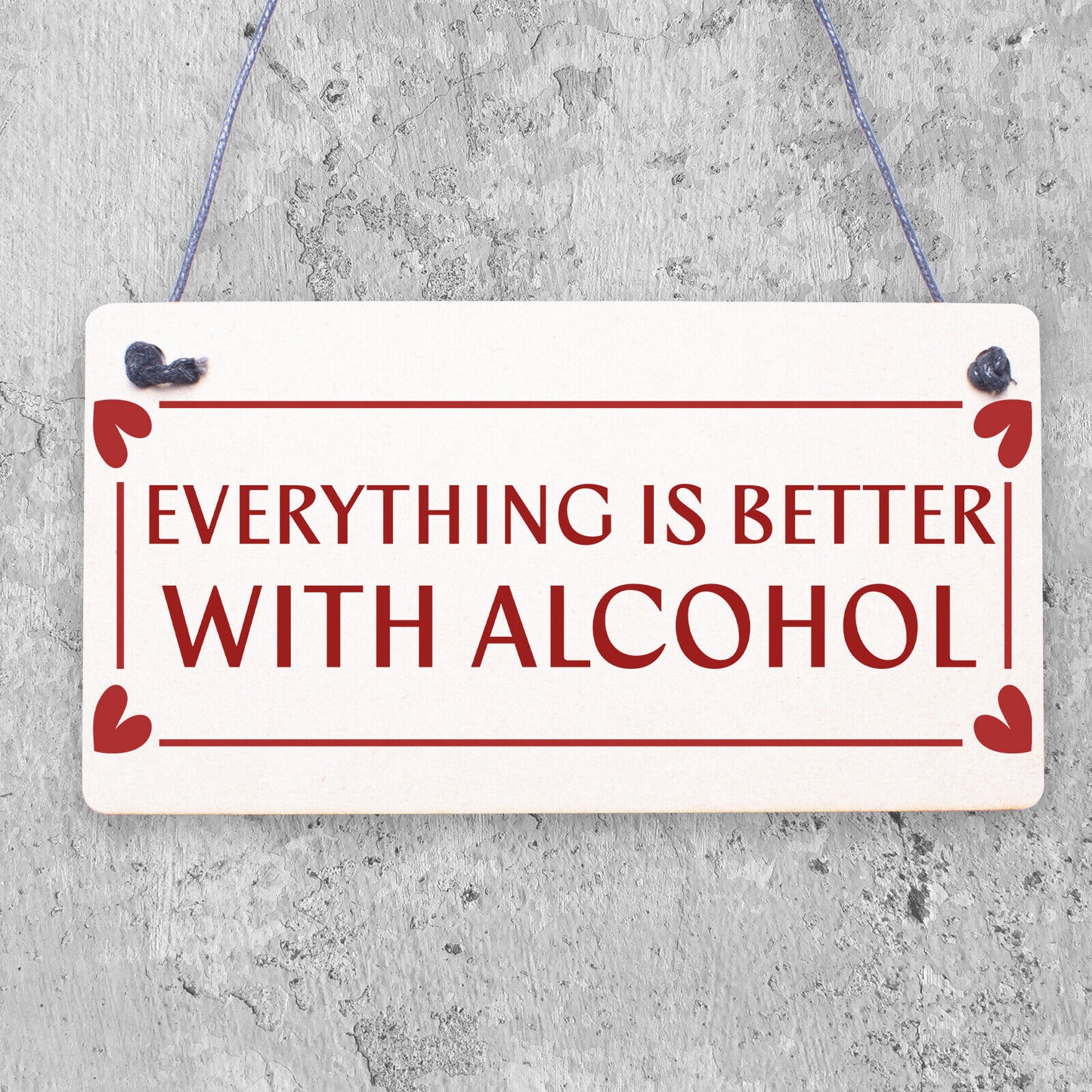 Bright Cider Life Bar Pub Man Cave Alcohol Funny Novelty Plaque Hanging Sign