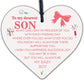 Son Gifts From Dad 18th 21st Birthday Gift Card Son Gift From Mum Gift For Him