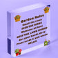 Garden Sign Outdoor Novelty Plaque SummerHouse Sign Garden Shed Friendship Gift