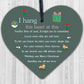 Memorial Plaque For Mum Nan Dad Grandad Hanging Sign Gift Tree Bauble Decoration