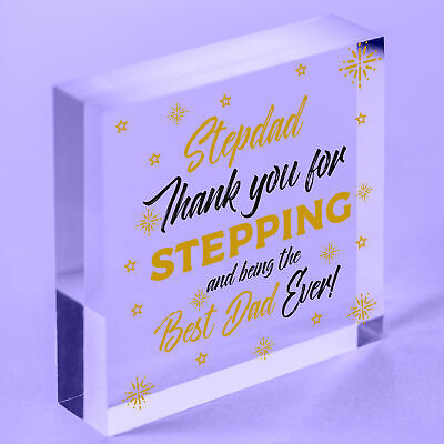 Step Dad Gift Thank You Gift From Daughter Son Fathers Day Birthday Gift For Him