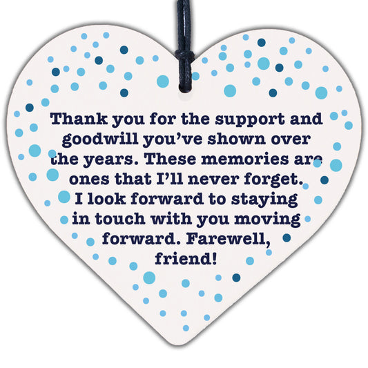 Chance Made Us Colleagues Heart Plaque Sign Friendship FRIEND Gift Thank You