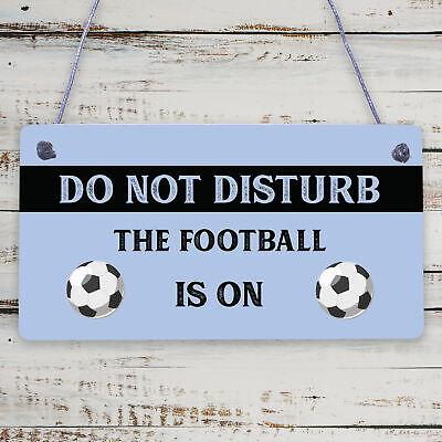 Do Not Disturb Football Pub Bar Man Cave Signs World Cup Birthday Gifts For Men