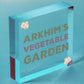 Vegetable Garden Personalised Hanging Allotment Greenhouse Garden Shed Sign