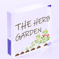 Herb Garden Hanging Sign SummerHouse Garden Shed Plaque Friendship Gift For Her