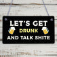 Rude Bar Sign For Home Bar Man Cave Pub Funny Alcohol Gift For Men