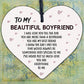 Boyfriend Gifts Boyfriend Birthday Card Gift Boyfriend Valentines Gift For Him