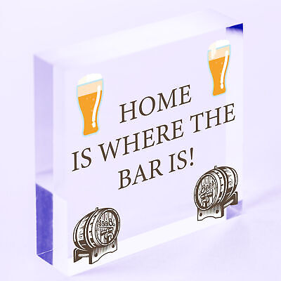 Funny Bar Sign Novelty Pub Sign Home Bar Decor Man Cave Gifts Gift For Him