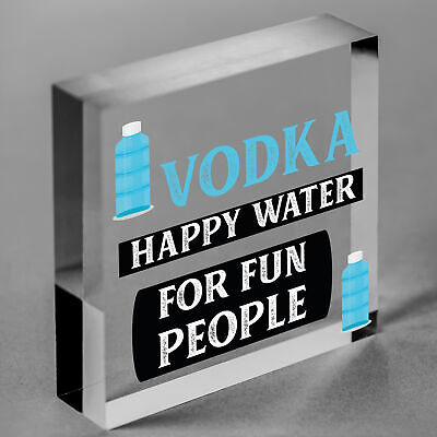 Vodka Novelty Sign Funny Friendship Alcohol Man Cave Bar Pub Hanging Plaque