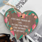 True Friends Friendship Best Friend Birthday Gift Plaque Wooden Heart Chic Sign