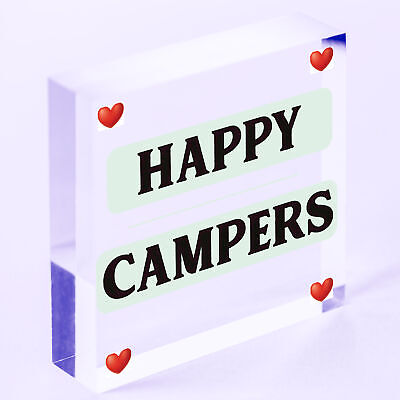 Caravan Signs And Plaques Novelty Camping Holiday Chic Mum Dad NAN Gift For Her