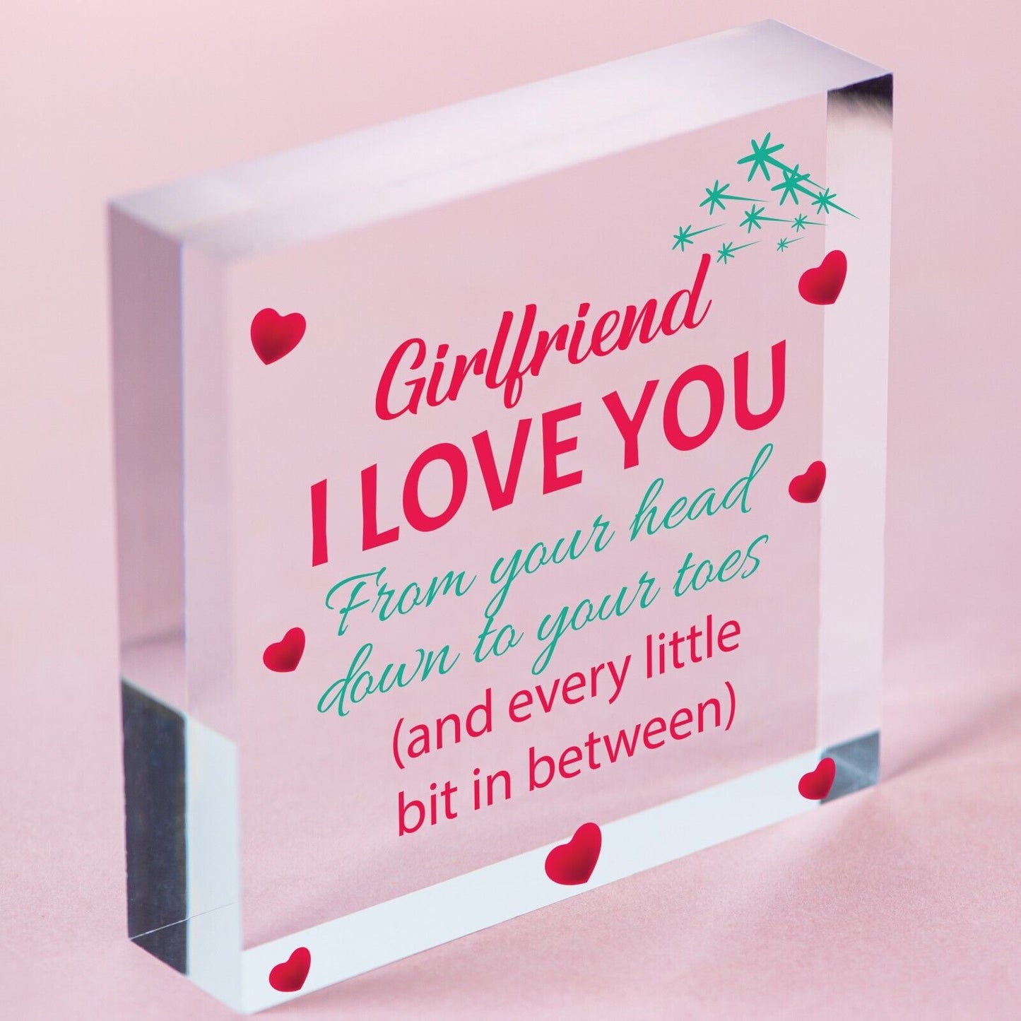 Girlfriend I Love You Signs Funny Valentines Gift For Her Anniversary Gift Heart