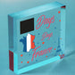 Chalkboard Holiday Countdown FRANCE Hanging Plaque Accessories Friendship Gifts