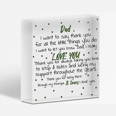 Dad Card Daddy Daughter Gift Birthday Gift For Dad Gifts From Son Fathers Day