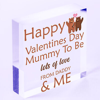 Valentines Day Card For Mummy To Be Gift From The Bump Card Mummy To Be Card