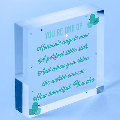 Baby Memorial Plaque Bereavement Miscarriage Stilllborn Baby Memorial Keepsake