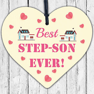 Best Step Son Gifts Mirror Heart Birthday Gift For Step-Son Novelty Gift For Him