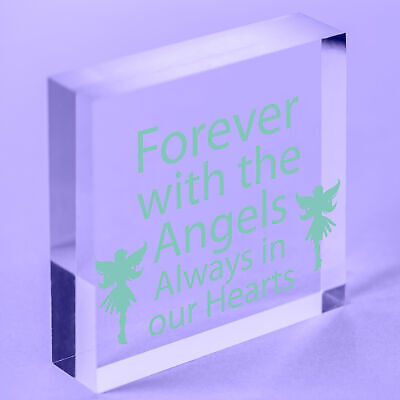 Always In Our Hearts Memorial Garden Plaque Shed Mum Nan Dad Memorial Gift