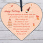 50th Birthday Gifts For Men Women Wood Heart Funny 50th Birthday Decorations