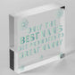 Plaque ONLY THE BEST NANNYS Get PROMOTED To GREAT NANNY Mum Baby Gift Sign Chic