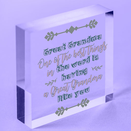 Grandma And Grandad Gifts For Birthday Thank You Gifts For Grandma Family Plaque